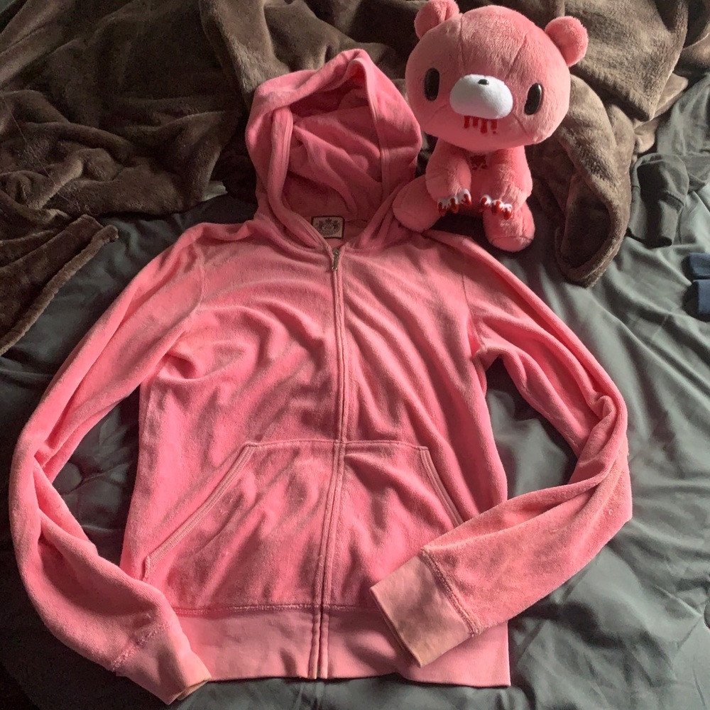 Pink juicy tracksuit jacket top